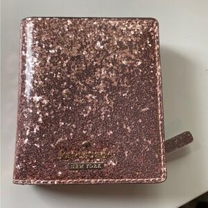 Kate Spade Rose Gold Glitter Wallet ♠️